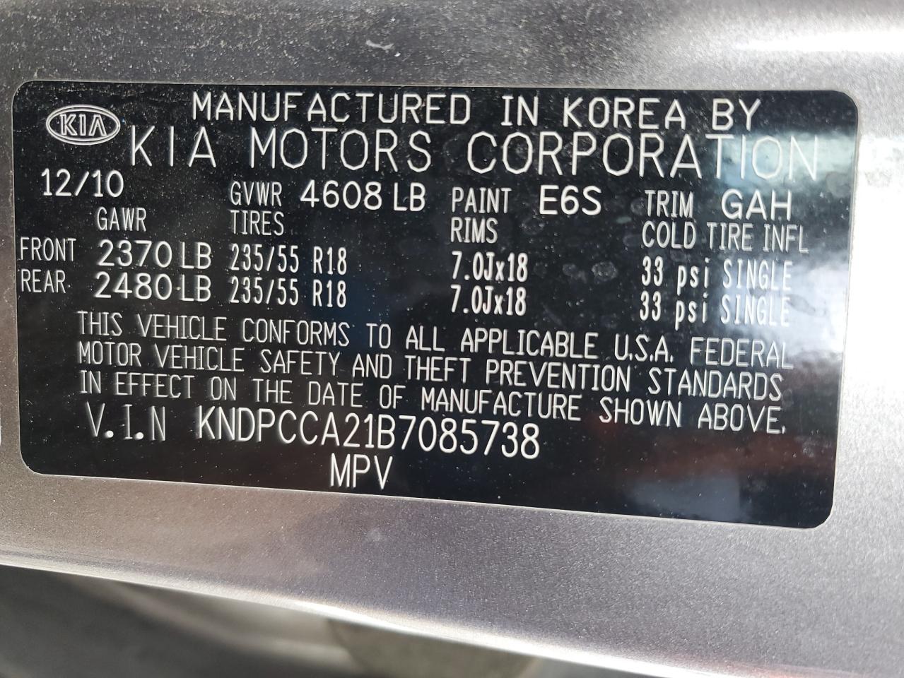 2011 Kia Sportage - Image 13