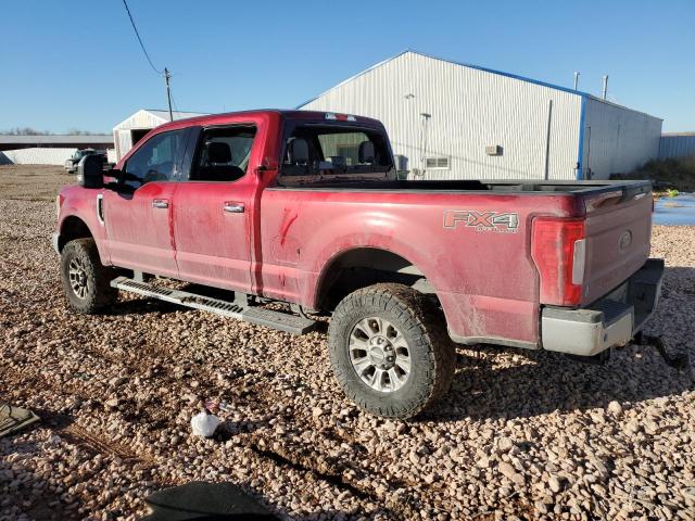  FORD F250 2017 Красный
