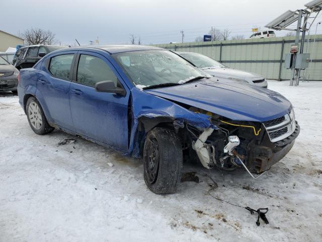 Sedans DODGE AVENGER 2013 Granatowy