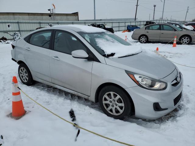  HYUNDAI ACCENT 2014 Сріблястий