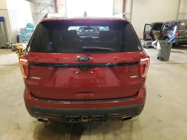  FORD EXPLORER 2017 Red