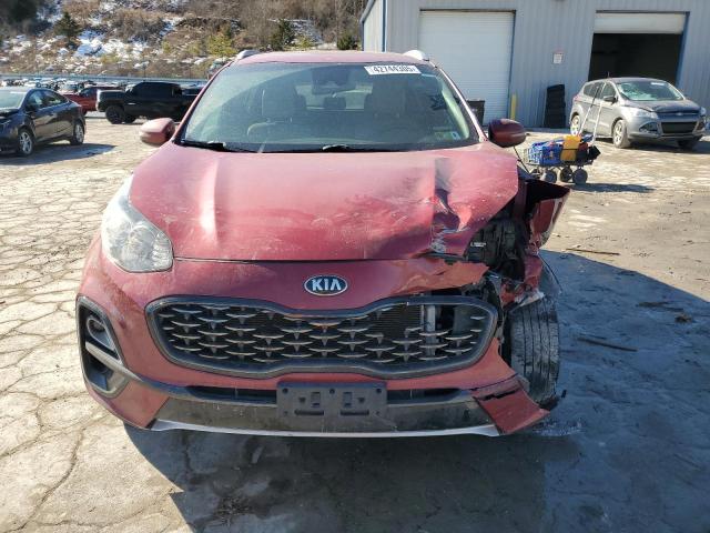  KIA SPORTAGE 2021 Красный