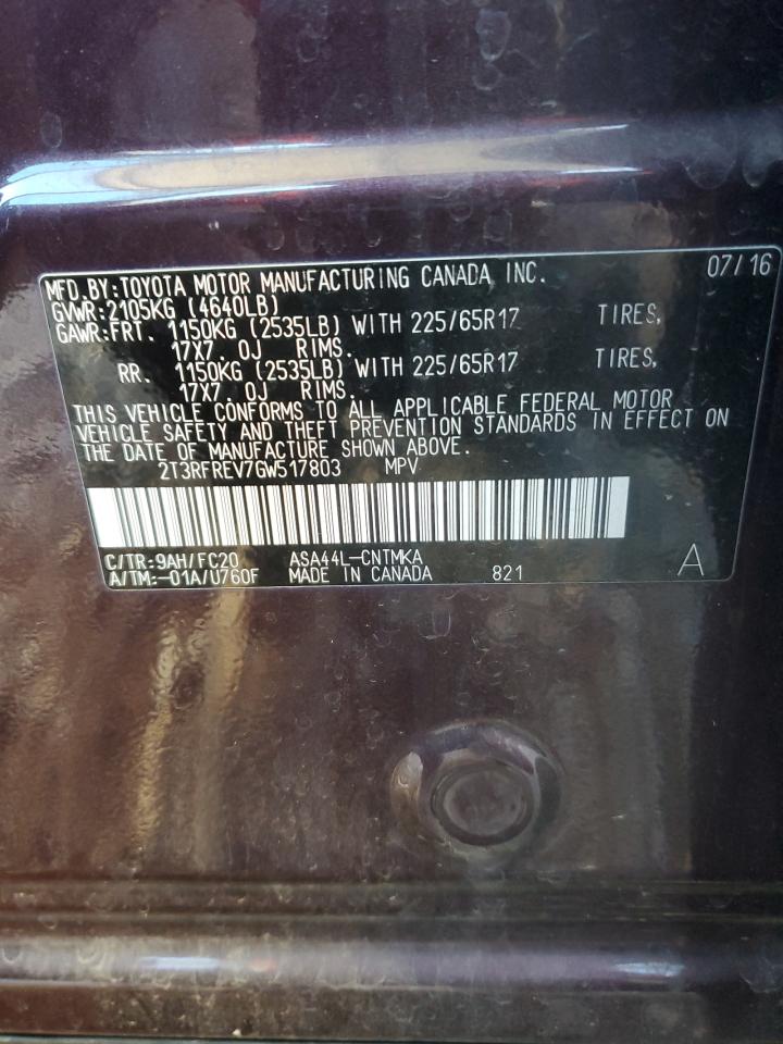 2016 Toyota RAV 4 - Image 15