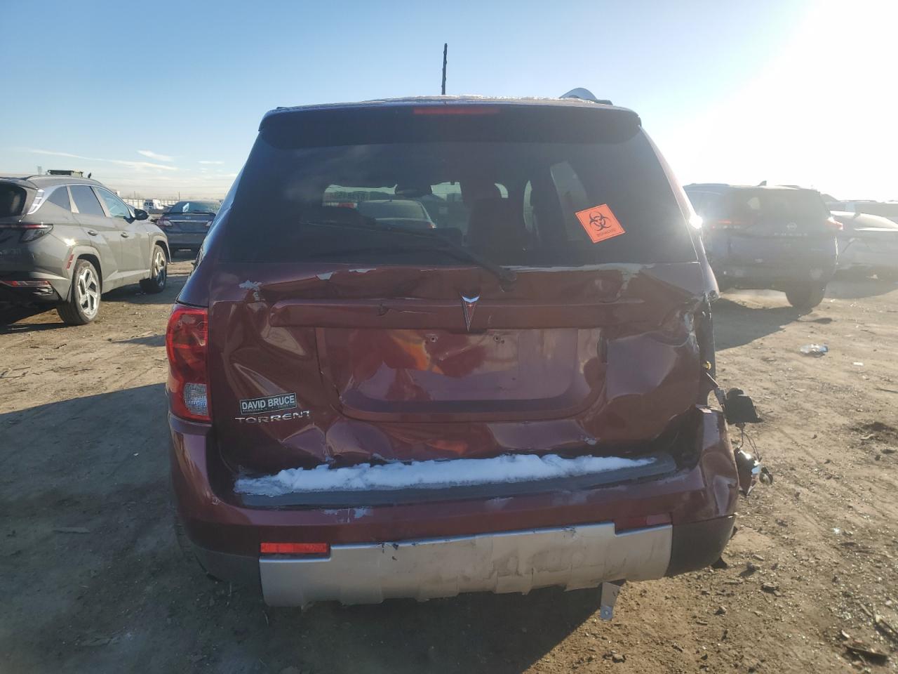 2008 Pontiac Torrent VIN: 2CKDL33F786014130 Lot: 87384534