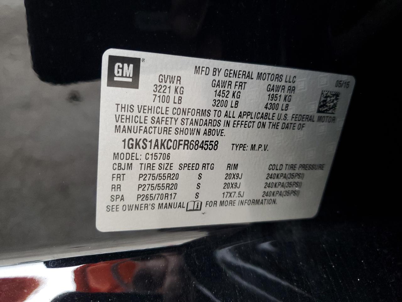 2015 GMC Yukon - Image 13