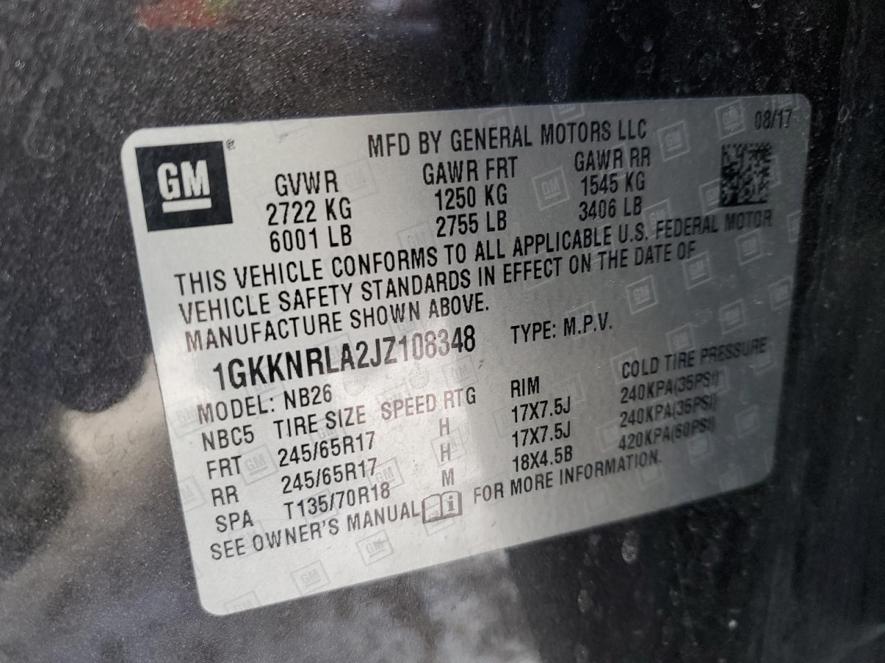 2018 GMC Acadia - Image 16