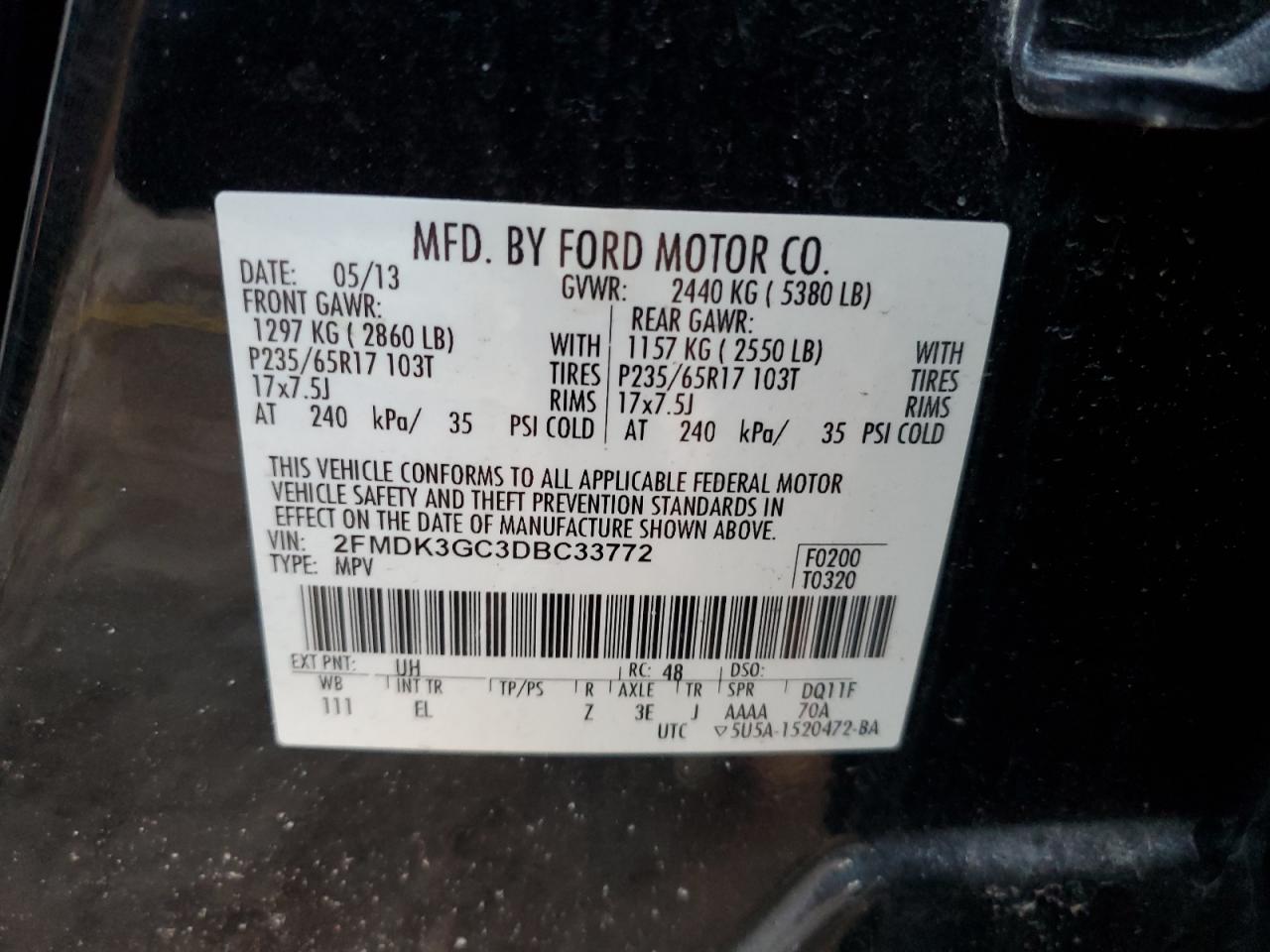 2013 Ford Edge - Image 12