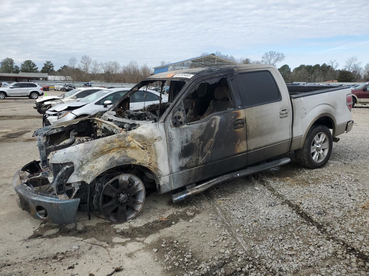 2010 Ford F150 Supercrew იყიდება Florence-ში, MS - Burn - Interior
