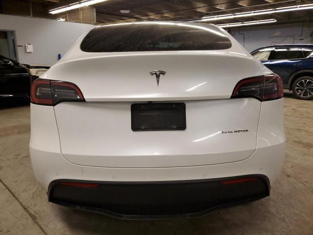  TESLA MODEL Y 2022 Белы