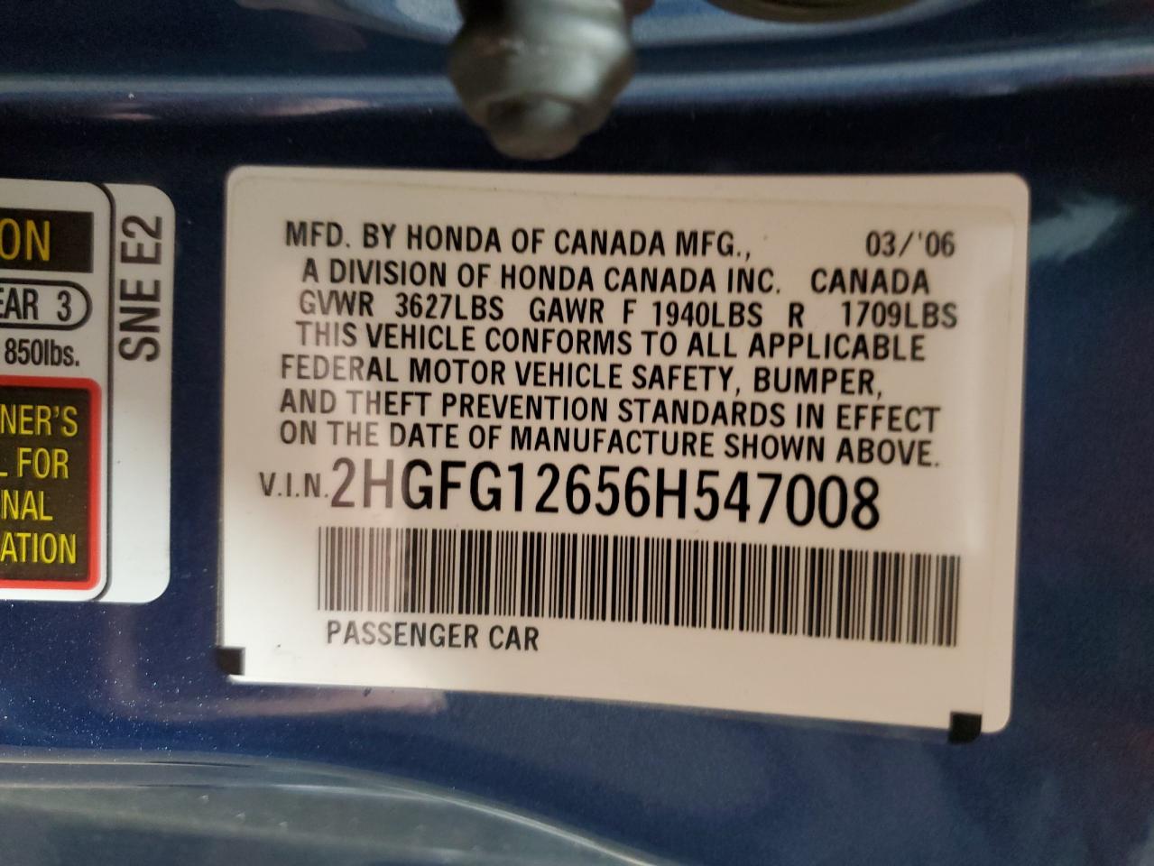 2006 Honda Civic - Image 14