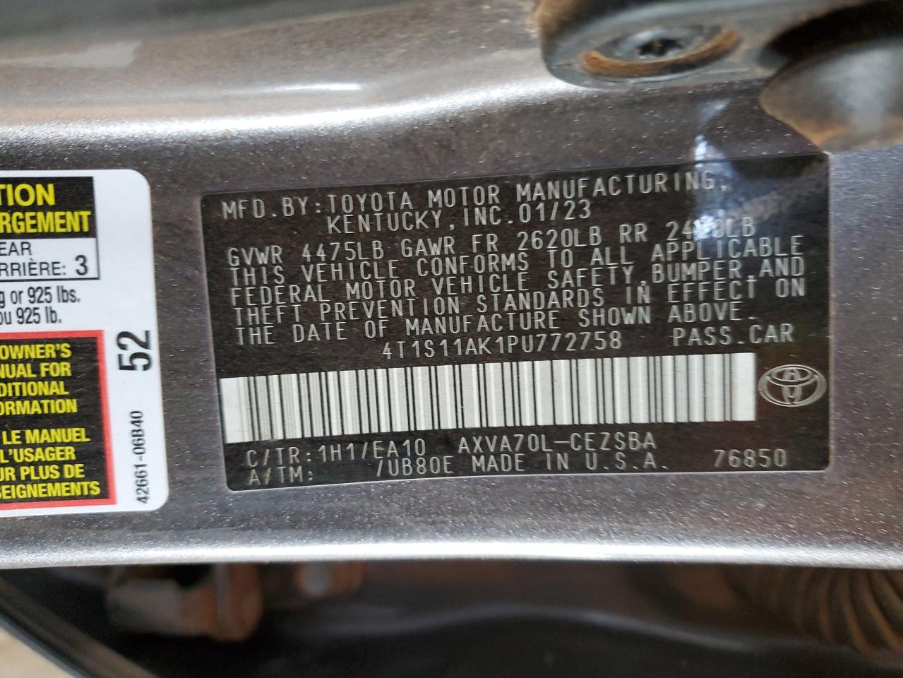 2023 Toyota Camry - Image 14
