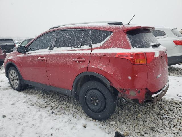  TOYOTA RAV4 2014 Red