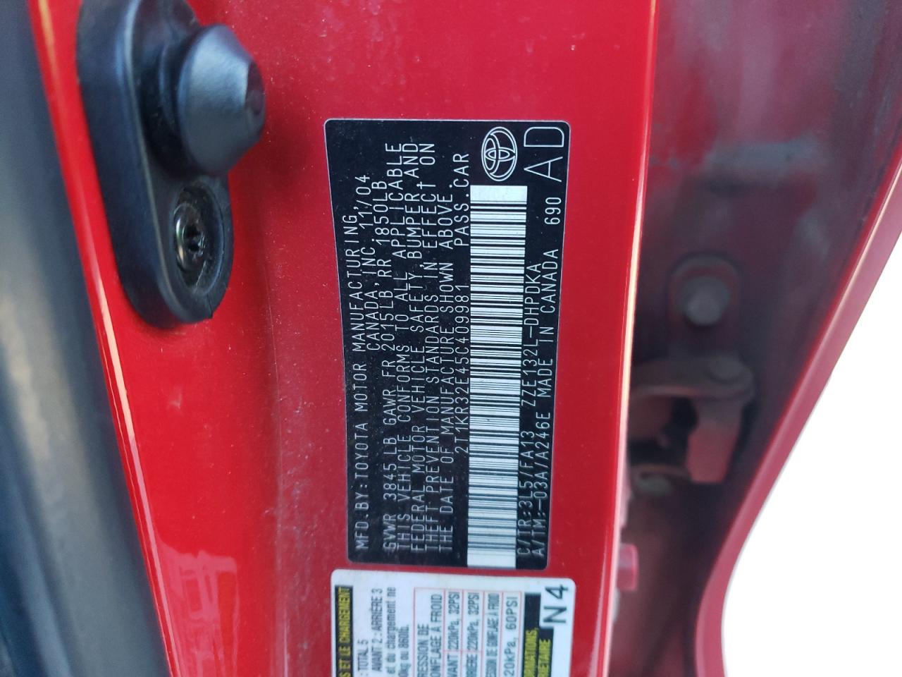 2005 Toyota Corolla - Image 14