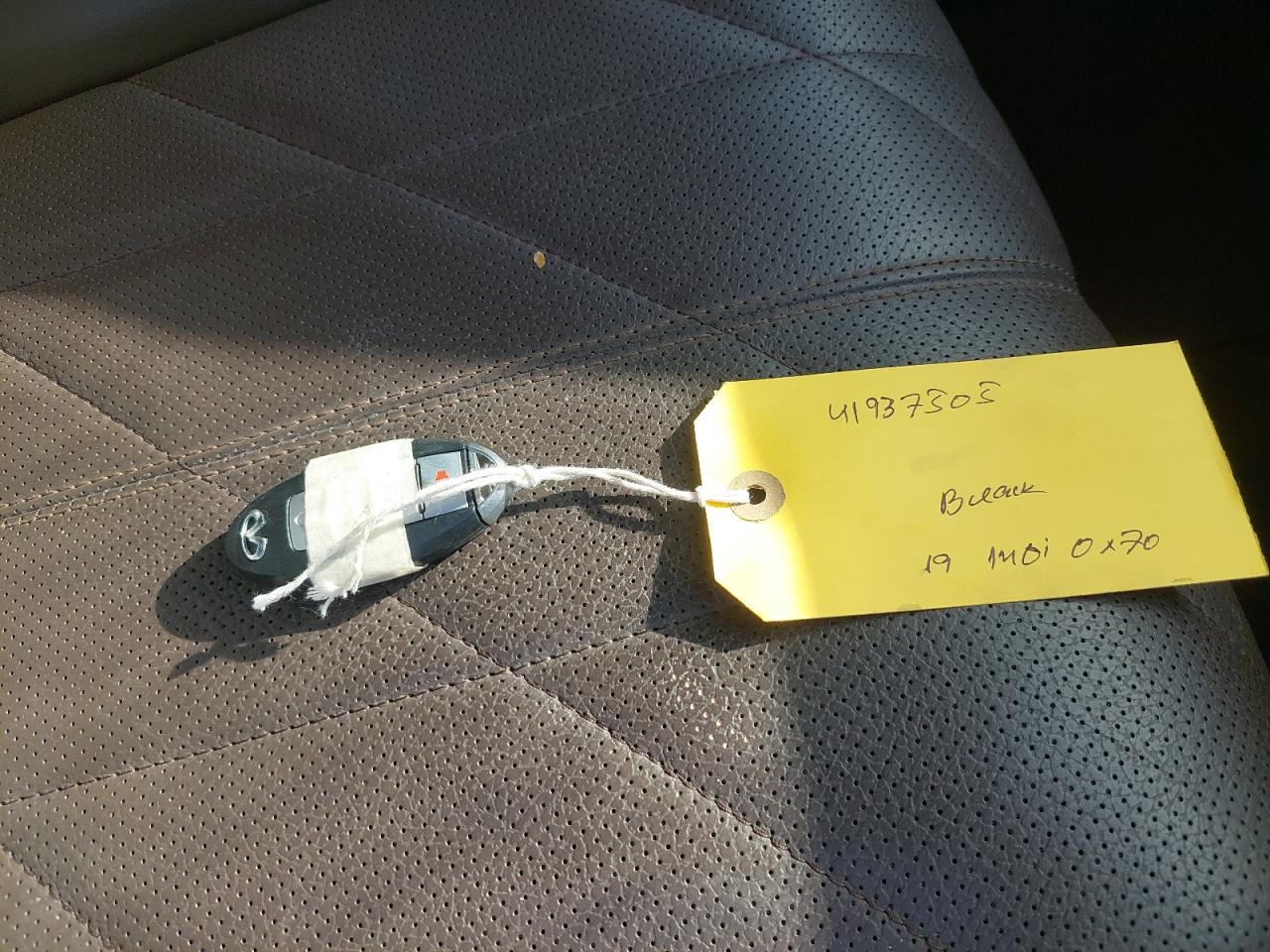 JNRCS1MW3KM731013 - 2019 Infiniti QX70 - #41937505
