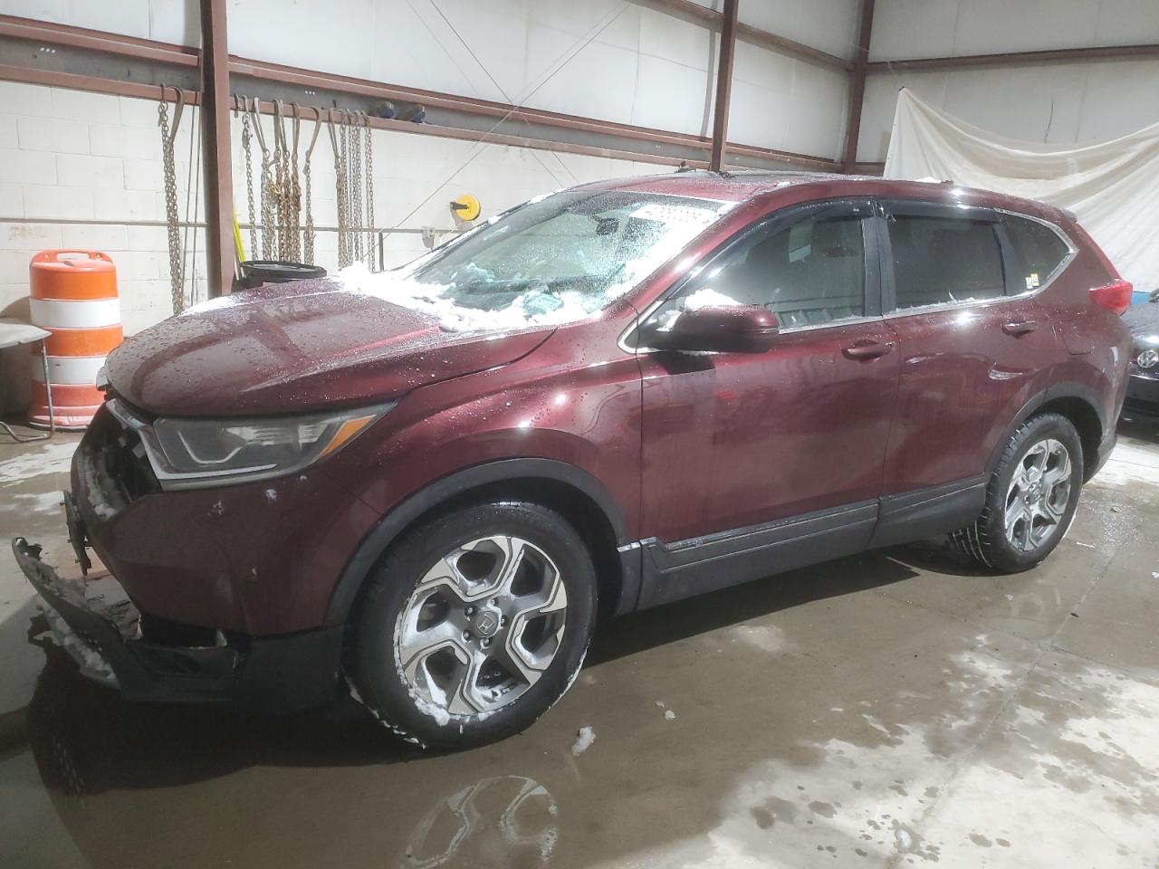 2017 Honda Cr-V Ex للبيع في Leroy، NY - Front End