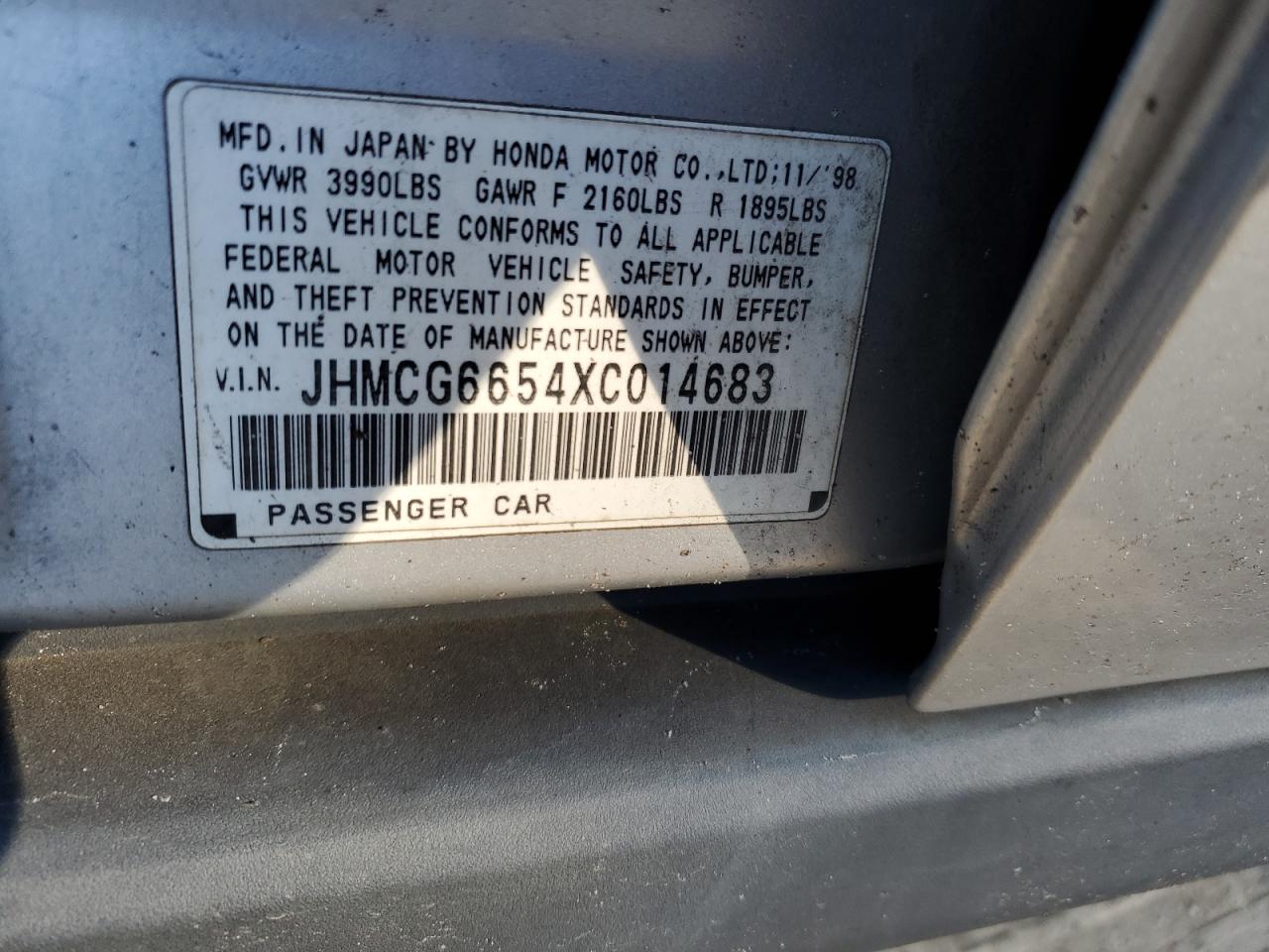 1999 Honda Accord - Image 12
