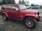 2012 Jeep Wrangler Unlimited Sahara de vânzare în Graham, WA - Front End