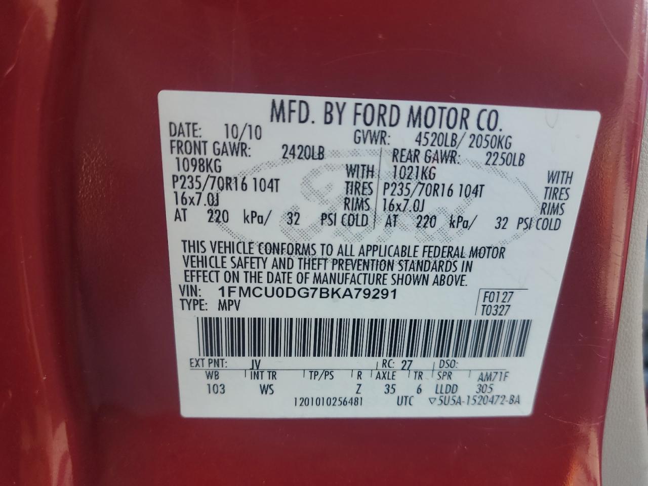 2011 Ford Escape - Image 15