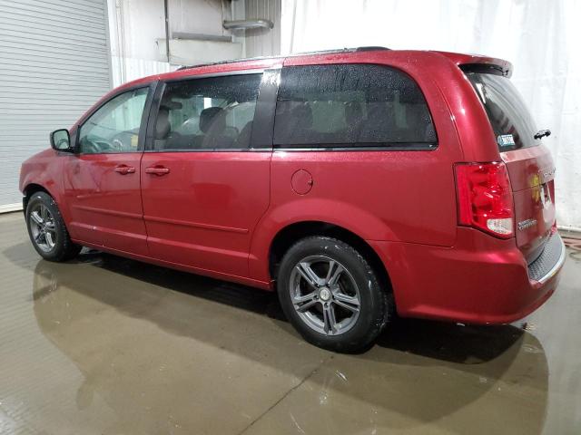  DODGE CARAVAN 2016 Czerwony