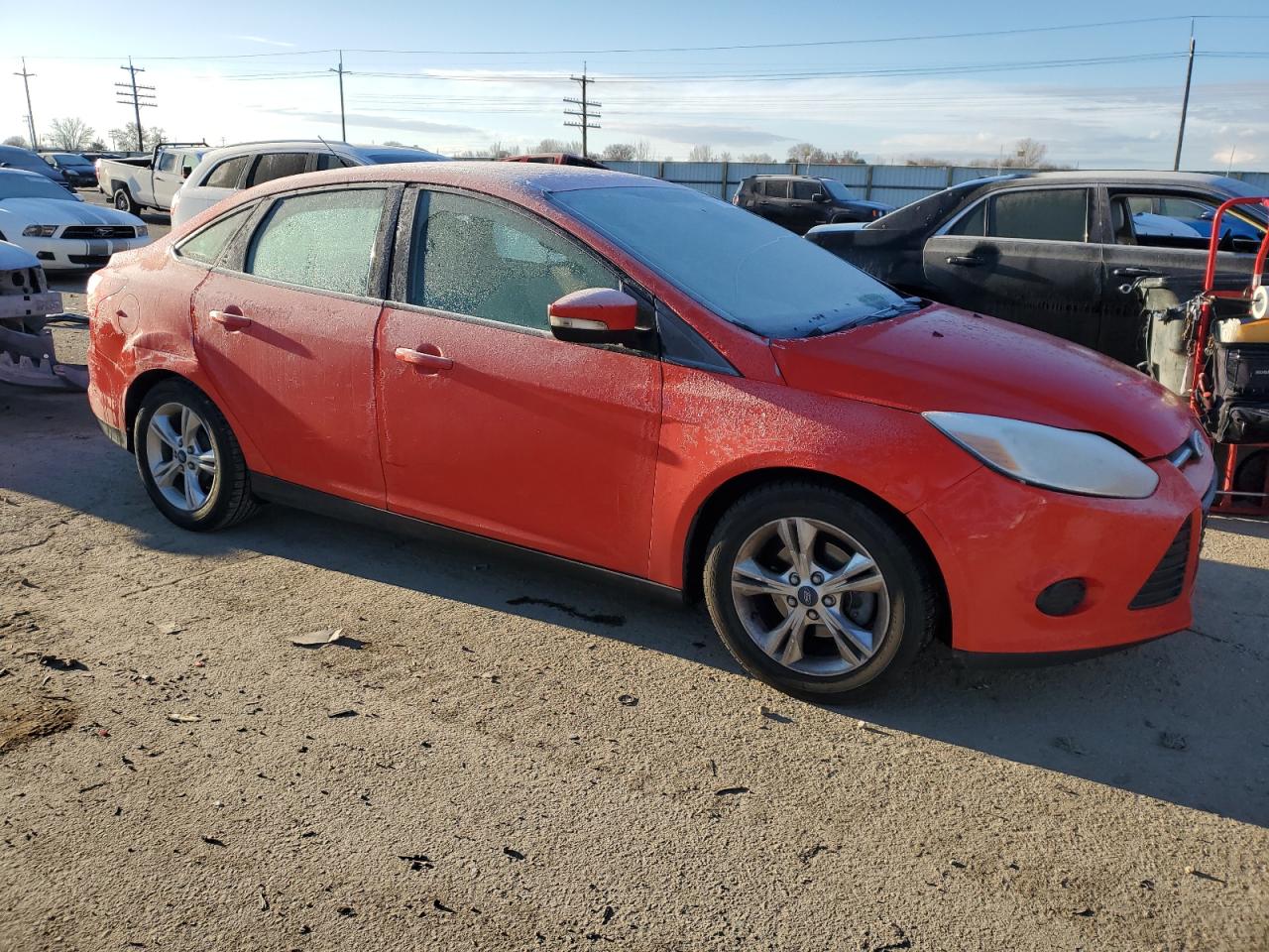 VIN 1FADP3F29EL218974 2014 FORD FOCUS no.4