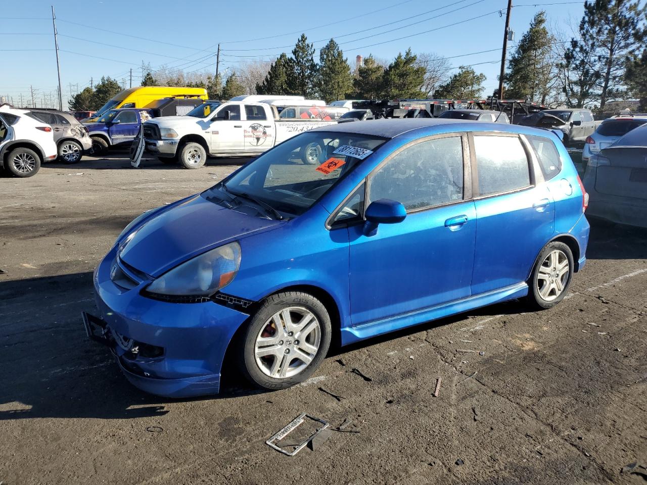 2007 Honda Fit S zu verkaufen in Denver, CO - Rear End