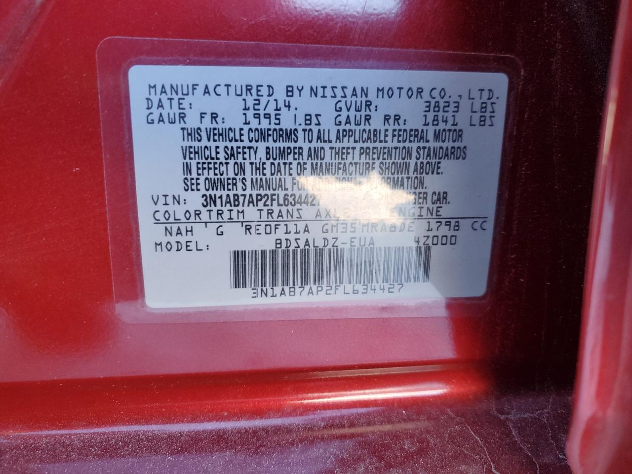 2015 Nissan Sentra - Image 14