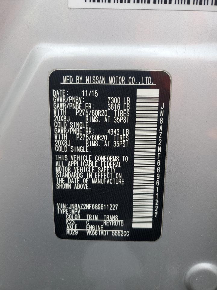 2016 Infiniti QX80 - Image 14