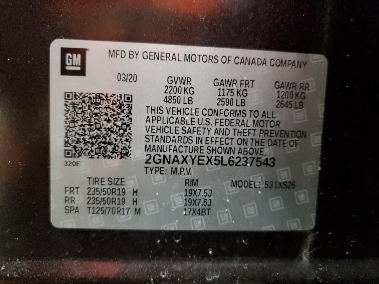 2020 Chevrolet Equinox - Image 15