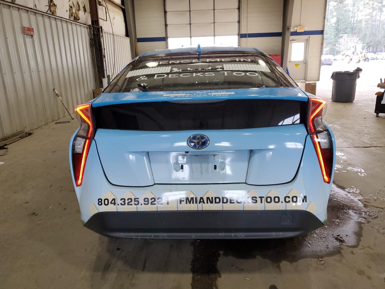 VIN JTDKARFU0G3511348 2016 TOYOTA PRIUS no.6