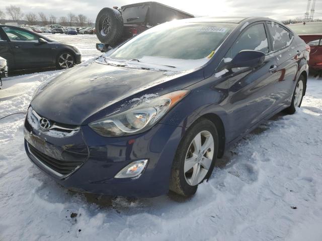  HYUNDAI ELANTRA 2013 Granatowy