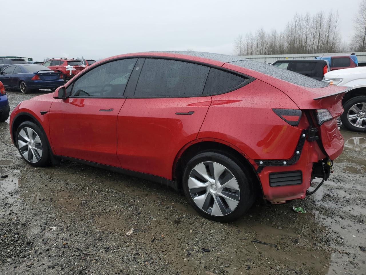 VIN 7SAYGDEE1PF866007 2023 TESLA MODEL Y no.2