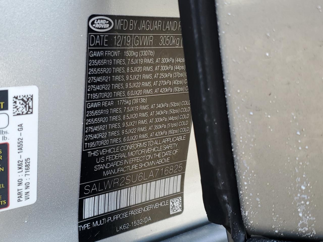 2020 Land Rover Range Rover - Image 15