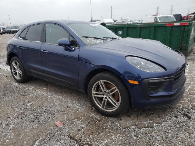  PORSCHE MACAN 2022 Синий