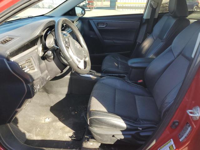  TOYOTA COROLLA 2015 Red
