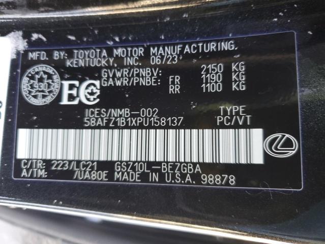 2023 LEXUS ES 350 BASE