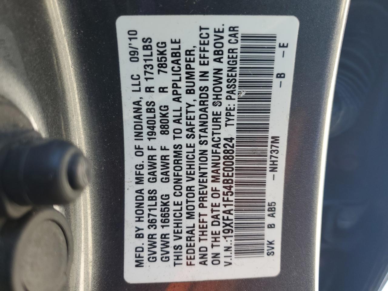 2011 Honda Civic - Image 12