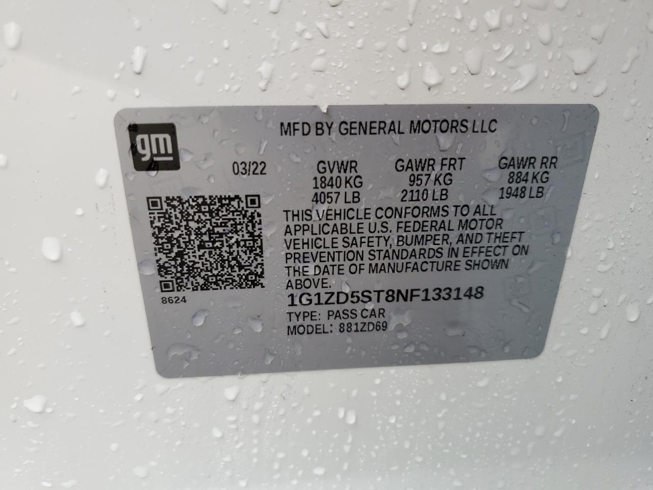 2022 Chevrolet Malibu - Image 12