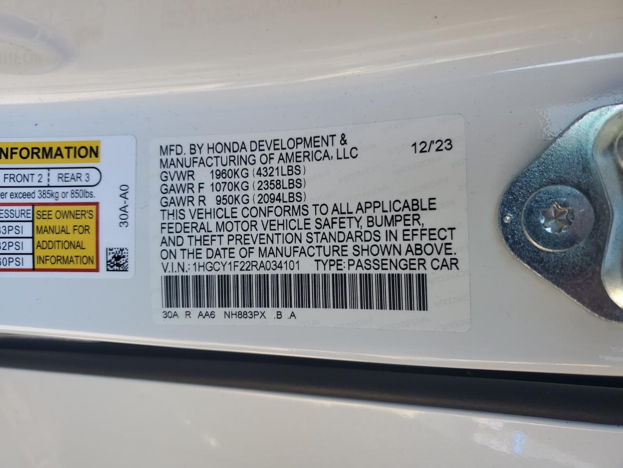 2024 Honda Accord - Image 15