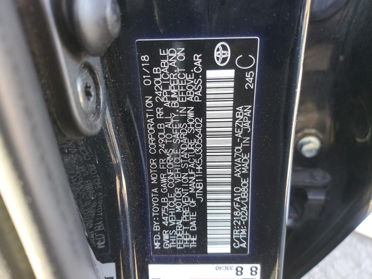2018 Toyota Camry - Image 12