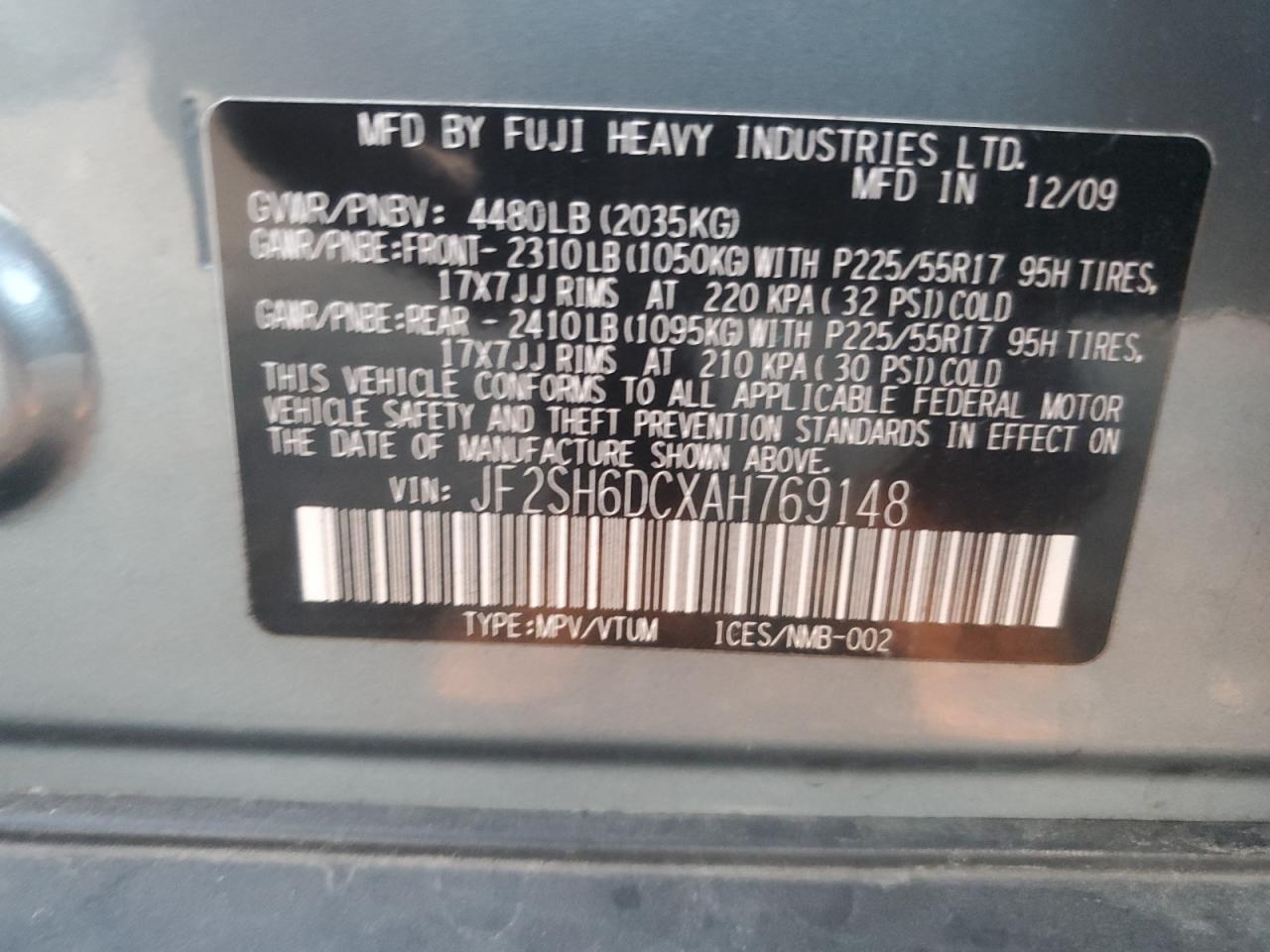 2010 Subaru Forester - Image 13