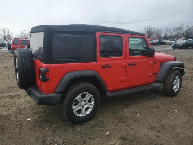  JEEP WRANGLER 2021 Червоний