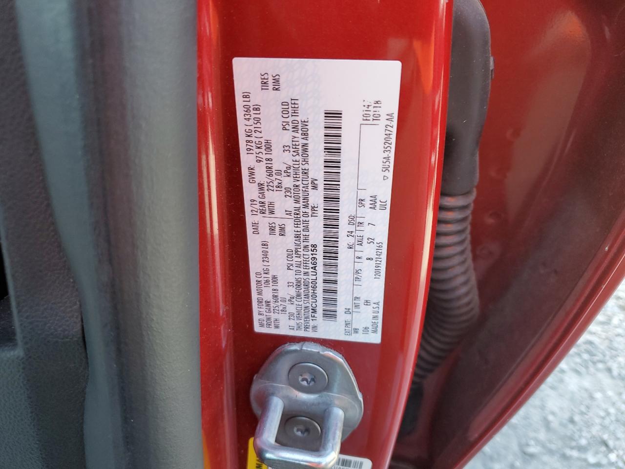 2020 Ford Escape - Image 15