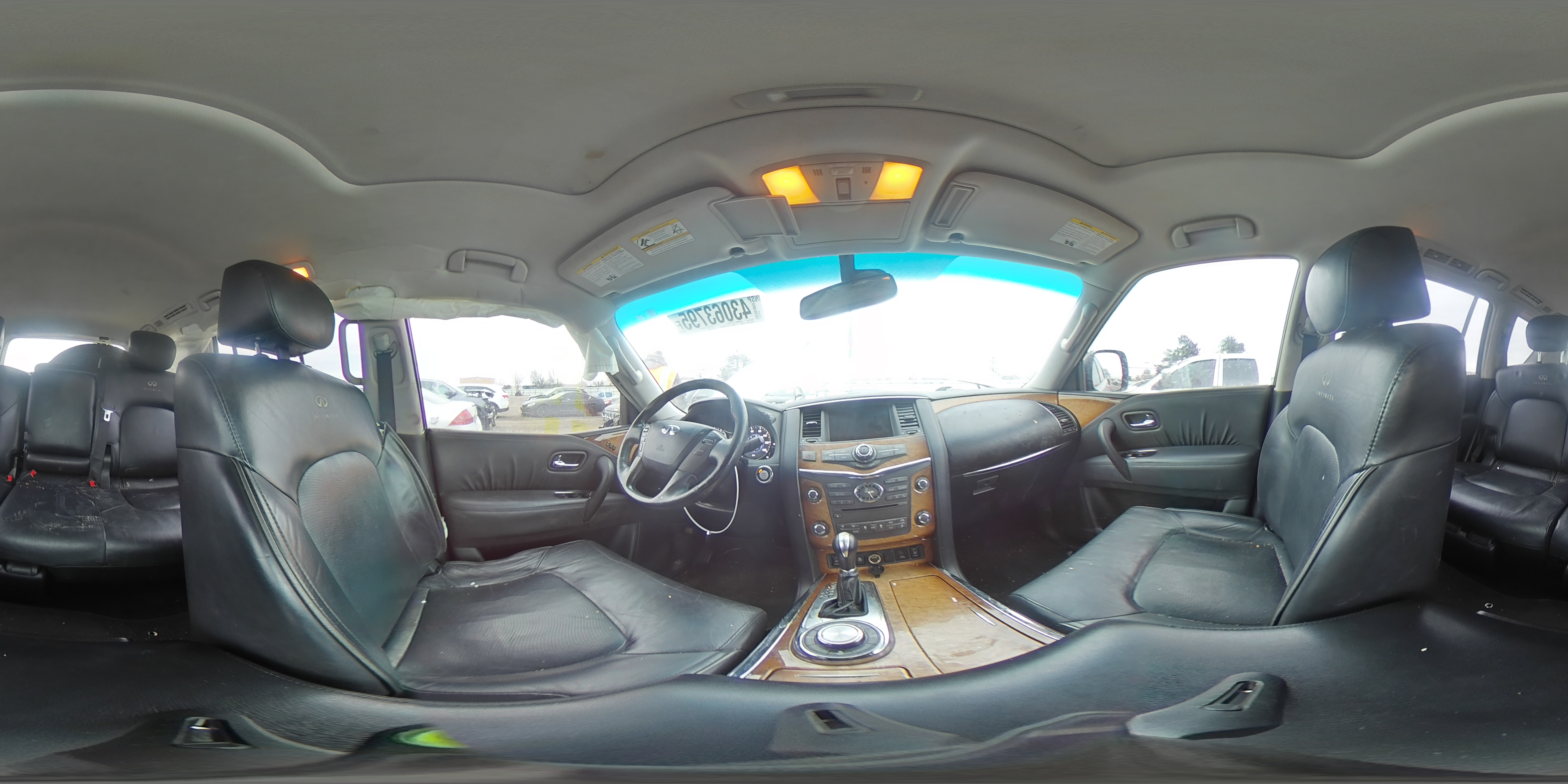 2011 Infiniti Qx56 VIN: JN8AZ2NC6B9301853 Lot: 43063795