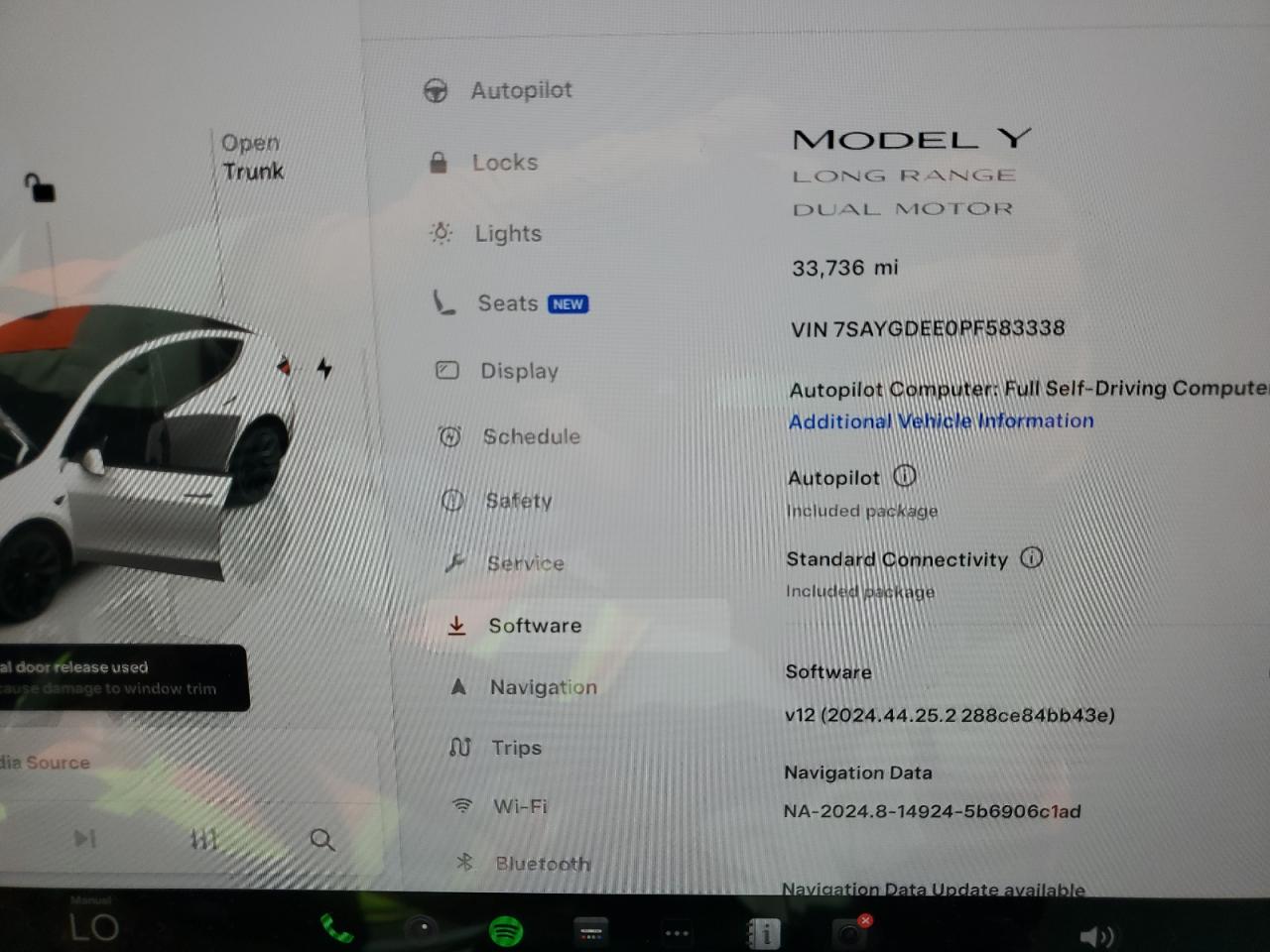 2023 Tesla Model Y VIN: 7SAYGDEE0PF583338 Lot: 41538955