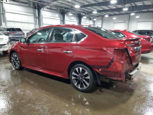  NISSAN SENTRA 2017 Червоний