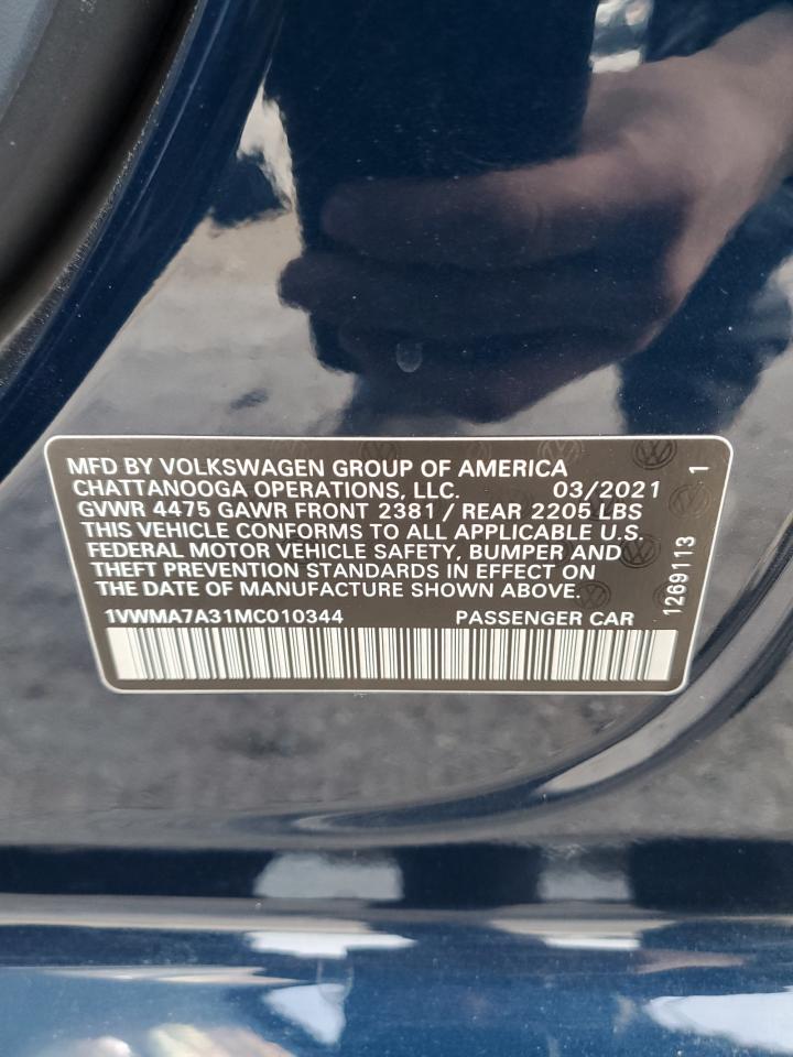 2021 Volkswagen Passat - Image 13