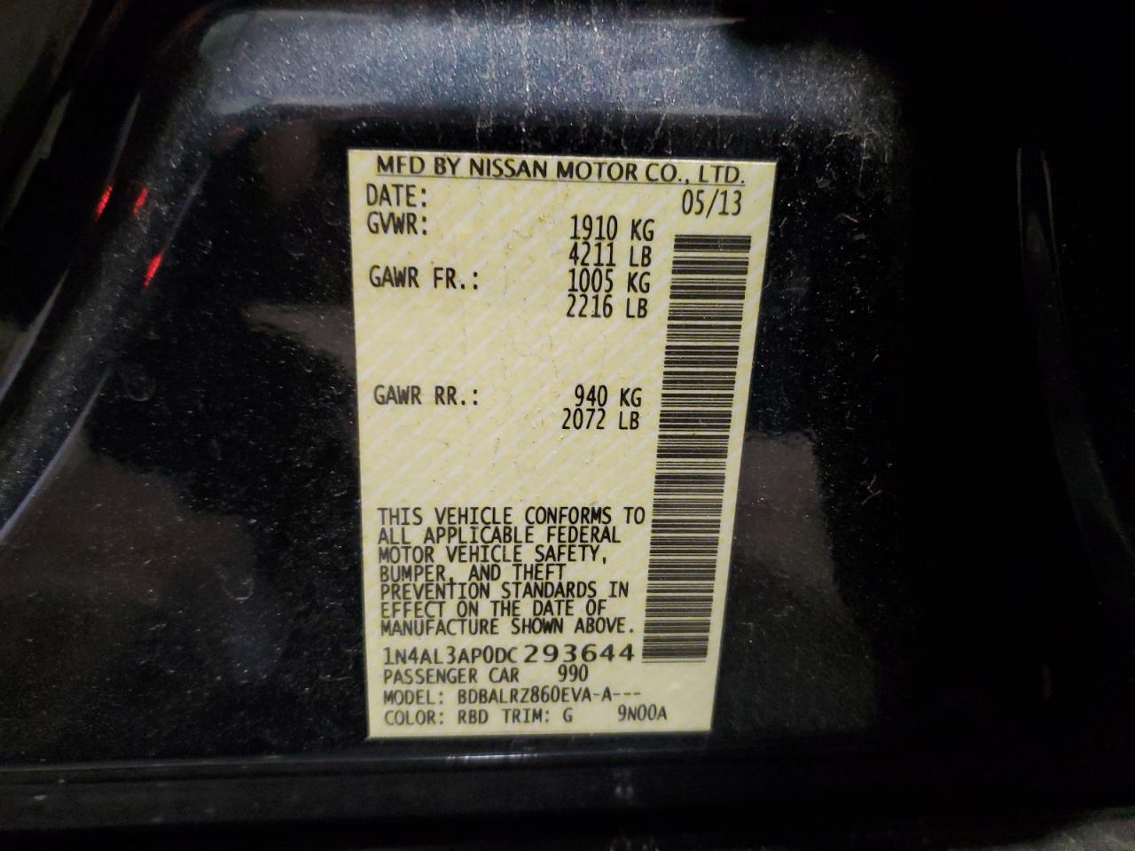 2013 Nissan Altima - Image 12