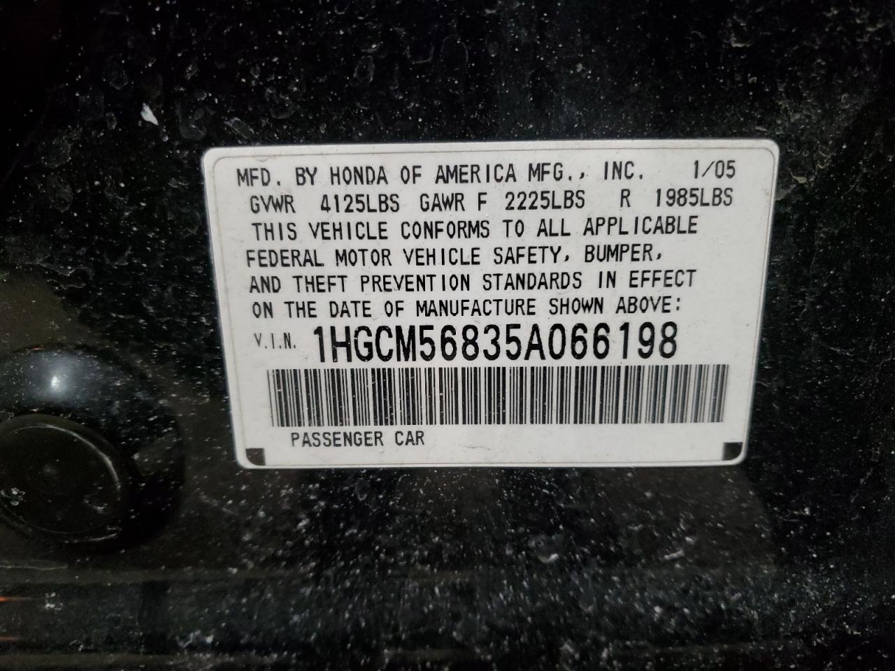 2005 Honda Accord - Image 12