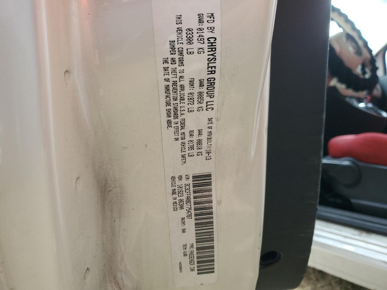 2013 Fiat 500 - Image 12