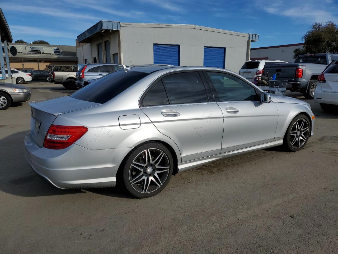 VIN WDDGF4HB0EG240096 2014 MERCEDES-BENZ C-CLASS no.3